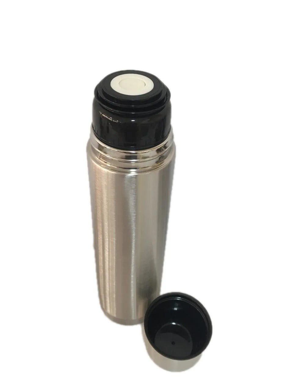 Kit de Mate Uruguayo: Mate Torpedo, Bombilla con Rosca y Termo