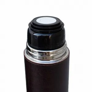 Kit Completo de Mate Uruguayo GRABADO 1 Litro: Mate Coquinho, Bombilla, Matera, Porta Yerba y Termo