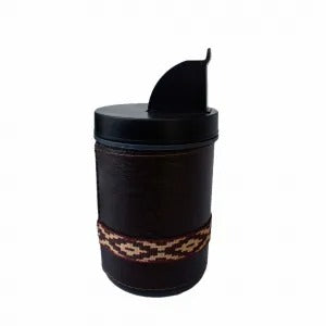 Kit Completo de Mate Uruguayo GRABADO 1 Litro: Mate Coquinho, Bombilla, Matera, Porta Yerba y Termo